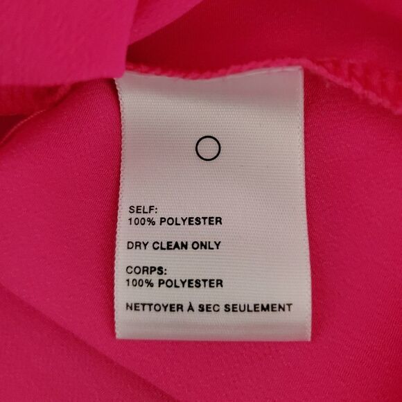 PINS AND NEEDLES WOMEN'S SHIFT RUFFLED BOTTOM PINK DRESS SIZE SMALL - Picture 5 of 5